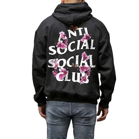 anti social club hoodie